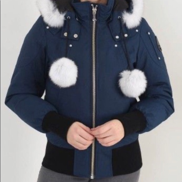 ❌SOLD!!!❌ Moose knuckles Debbie bomber jacket - Picture 4 of 7